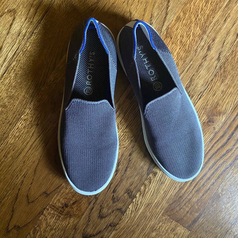 Rothy’s Steel Grey Sneakers